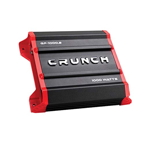 Crunch Ground Pounder GP - 1000.2 1000 Watt 2 Channel Amplifier - electronicsexpo.com - Amplifiers