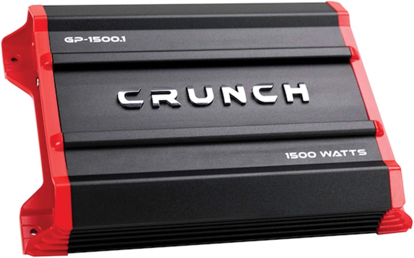 Crunch Ground Pounder GP - 1500.1 1500 Watt Monoblock Amplifier - electronicsexpo.com - Receiver or Amplifier