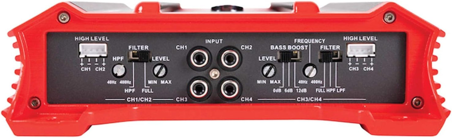 Crunch Ground Pounder GP - 2000.4 1500 Watt 4 Channel Amplifier - electronicsexpo.com - Amplifiers