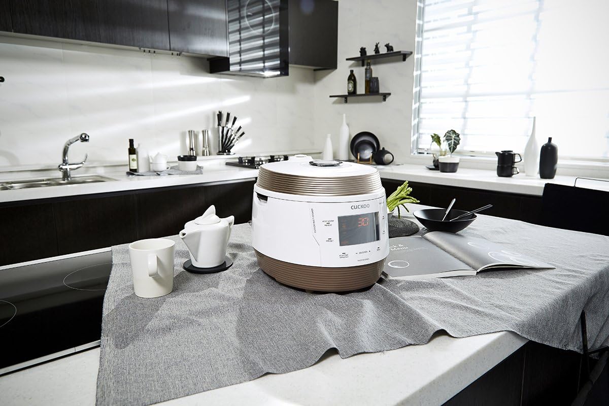 Cuckoo 5QT Electric Pressure Cooker with 10 Menu Options and Stainless Steel Pot - electronicsexpo.com - Rice Cookers