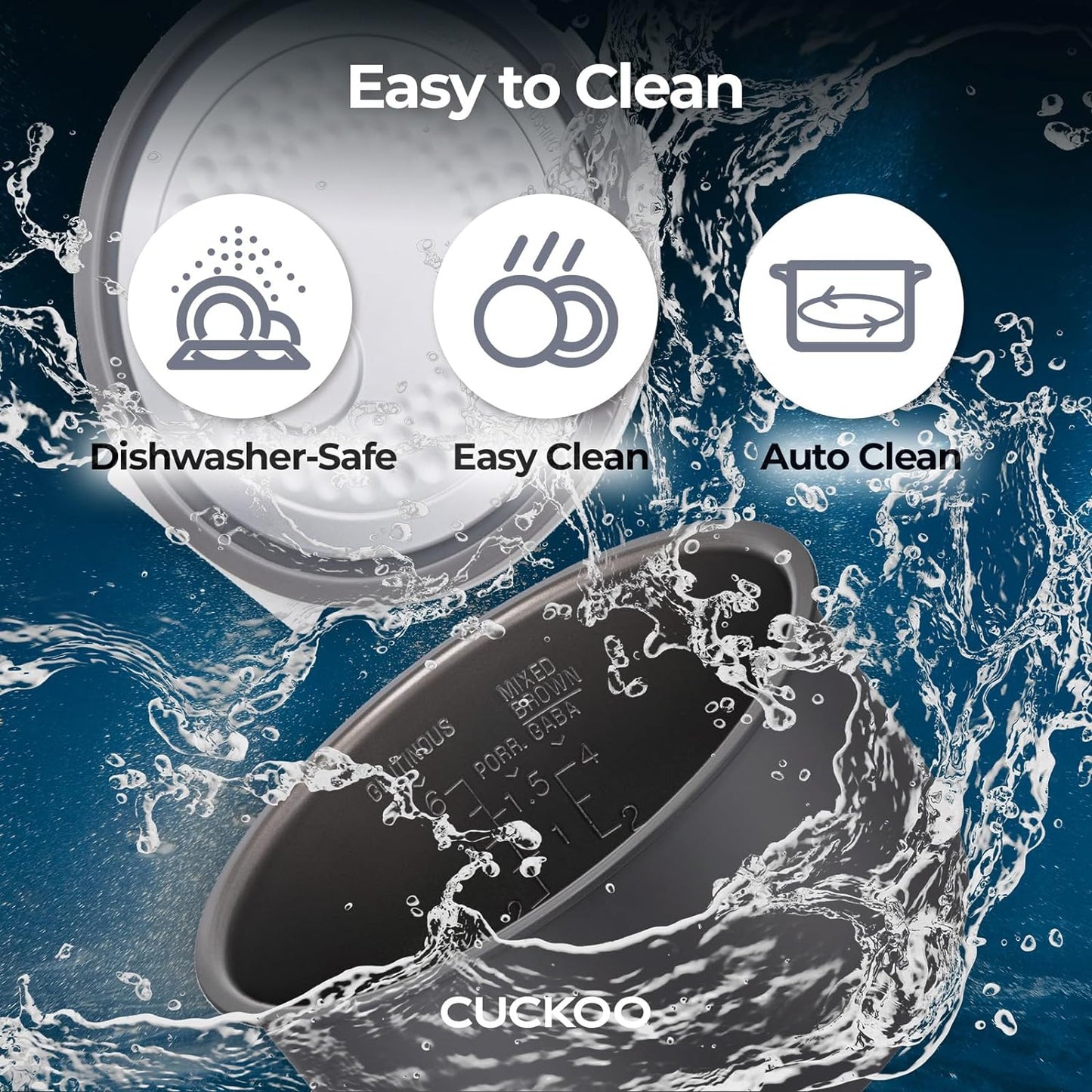 Cuckoo CR - 0375F Micom Small Rice Cooker with 10 Menu Options - electronicsexpo.com - Rice Cookers