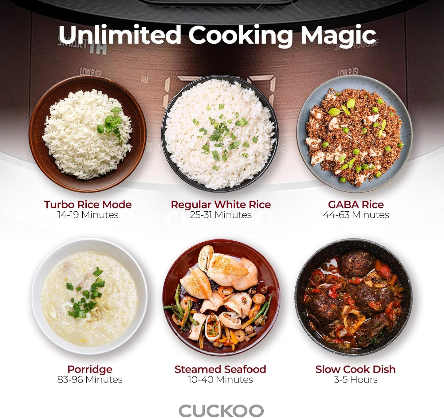 Cuckoo CRP - JHR1009F 10 - Cup (Uncooked) / 20 - Cup (Cooked) Induction Heating Pressure Rice Cooker - electronicsexpo.com - Rice Cookers