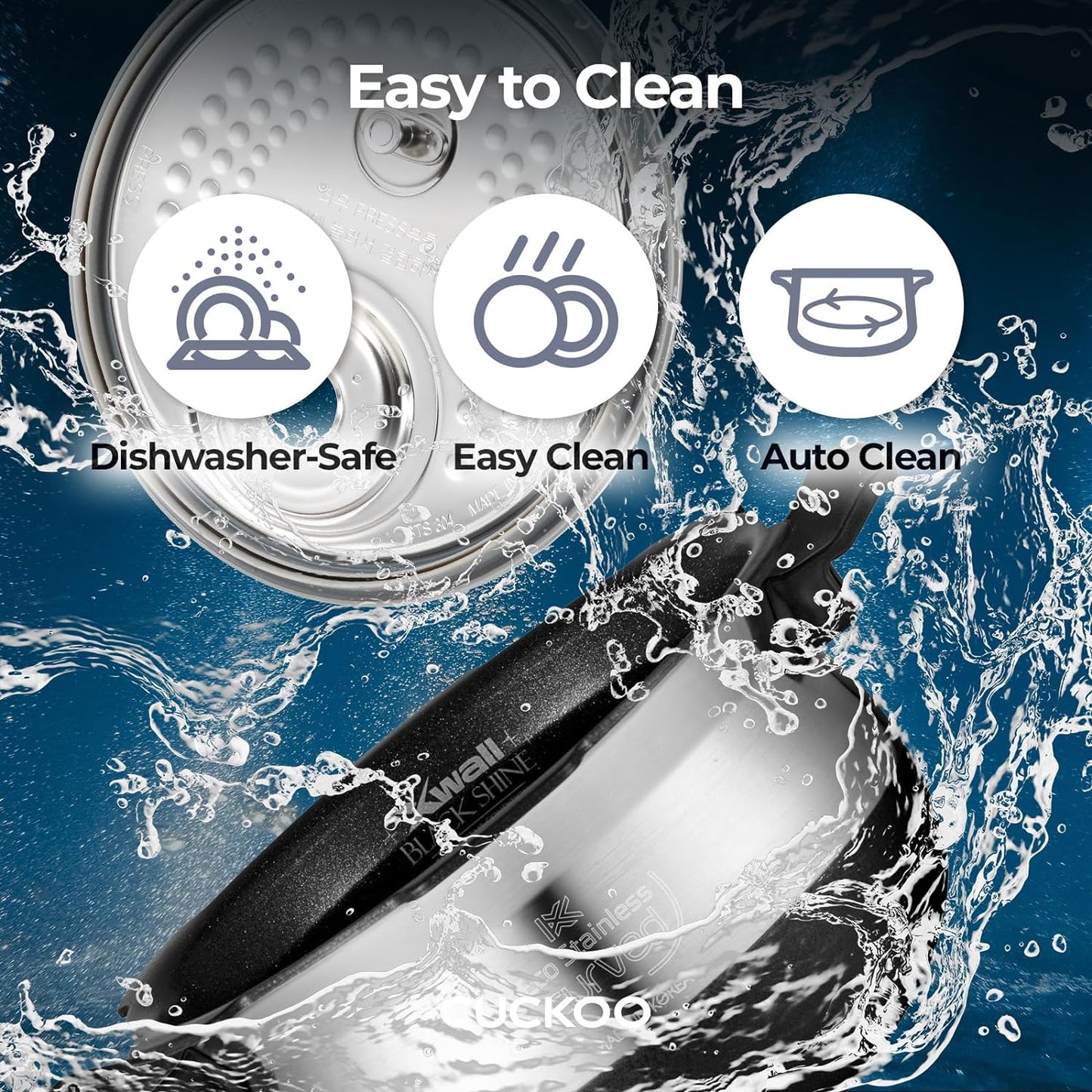 Cuckoo CRP - LHTR0609FW Small Stainless Steel Rice Cooker with Induction Heating Dual Pressure & 16+ Menu Options (White) - electronicsexpo.com - Rice Cookers