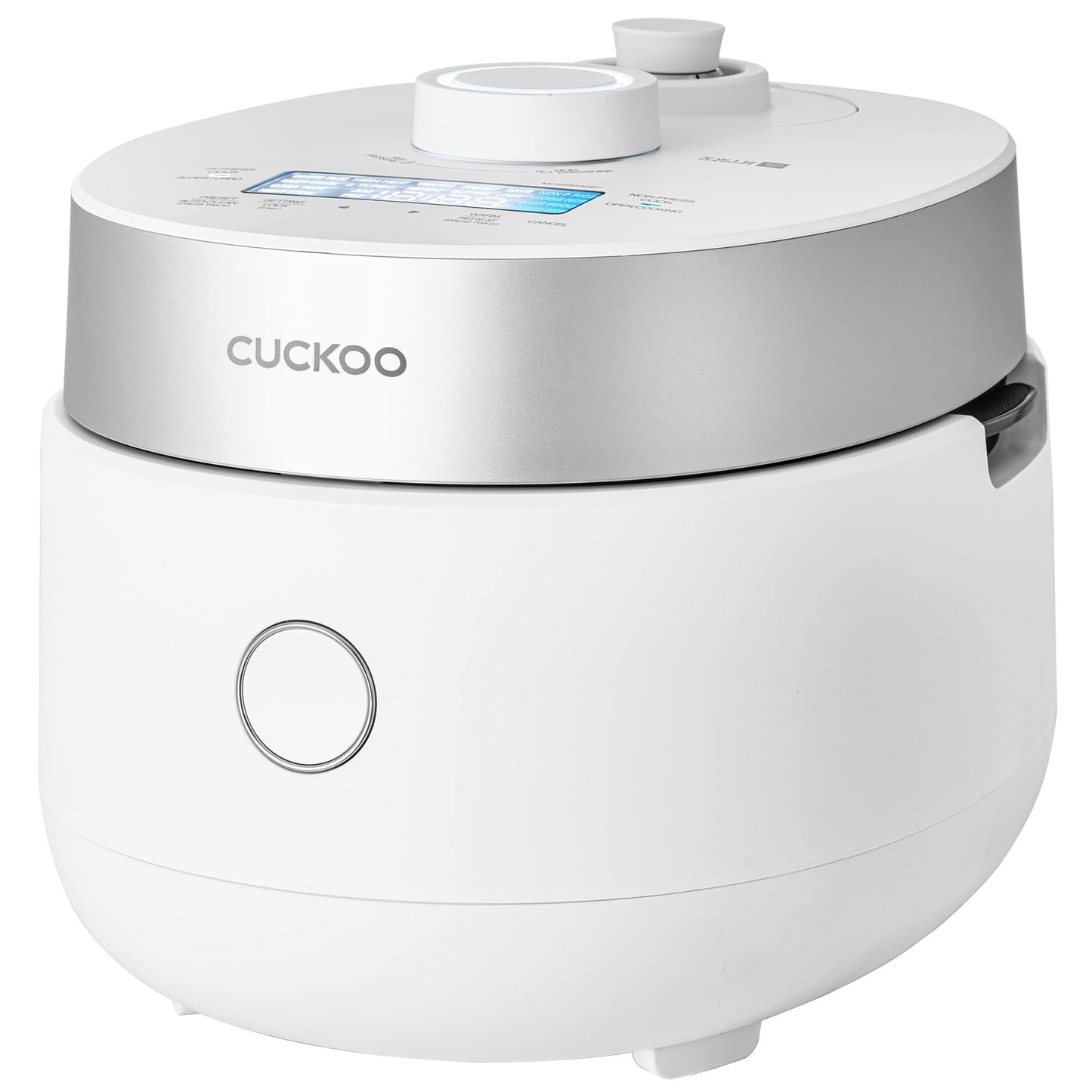 Cuckoo CRP - MHTR0309F 3 - Cup Induction Rice Cooker, Twin Pressure, 15 Modes, Voice Guide, Auto Clean (White) - electronicsexpo.com - Rice Cookers