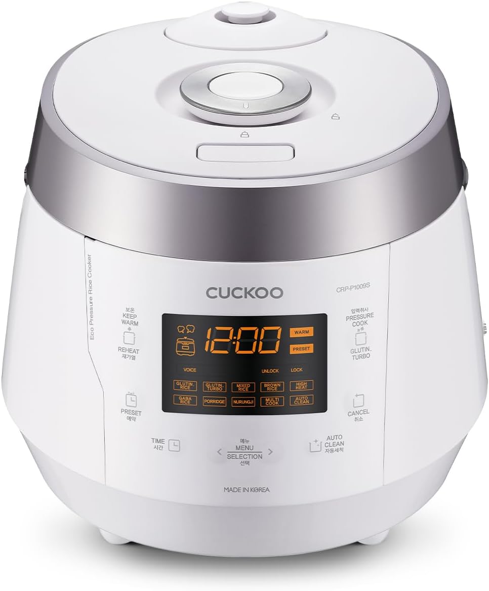 Cuckoo CRP - P1009SB 10 - Cup (Uncooked) / 20 - Cup (Cooked) Heating Pressure Rice Cooker - electronicsexpo.com - Rice Cookers