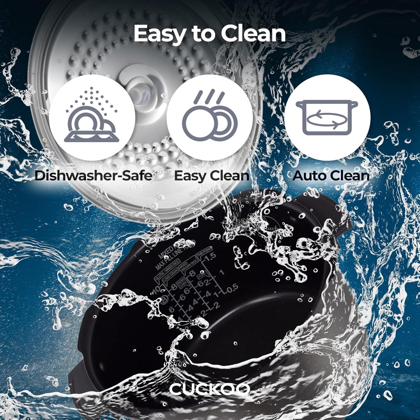 Cuckoo High 6 Cup Electric Heating Pressure Rice Cooker & Warmer - electronicsexpo.com - Rice Cookers