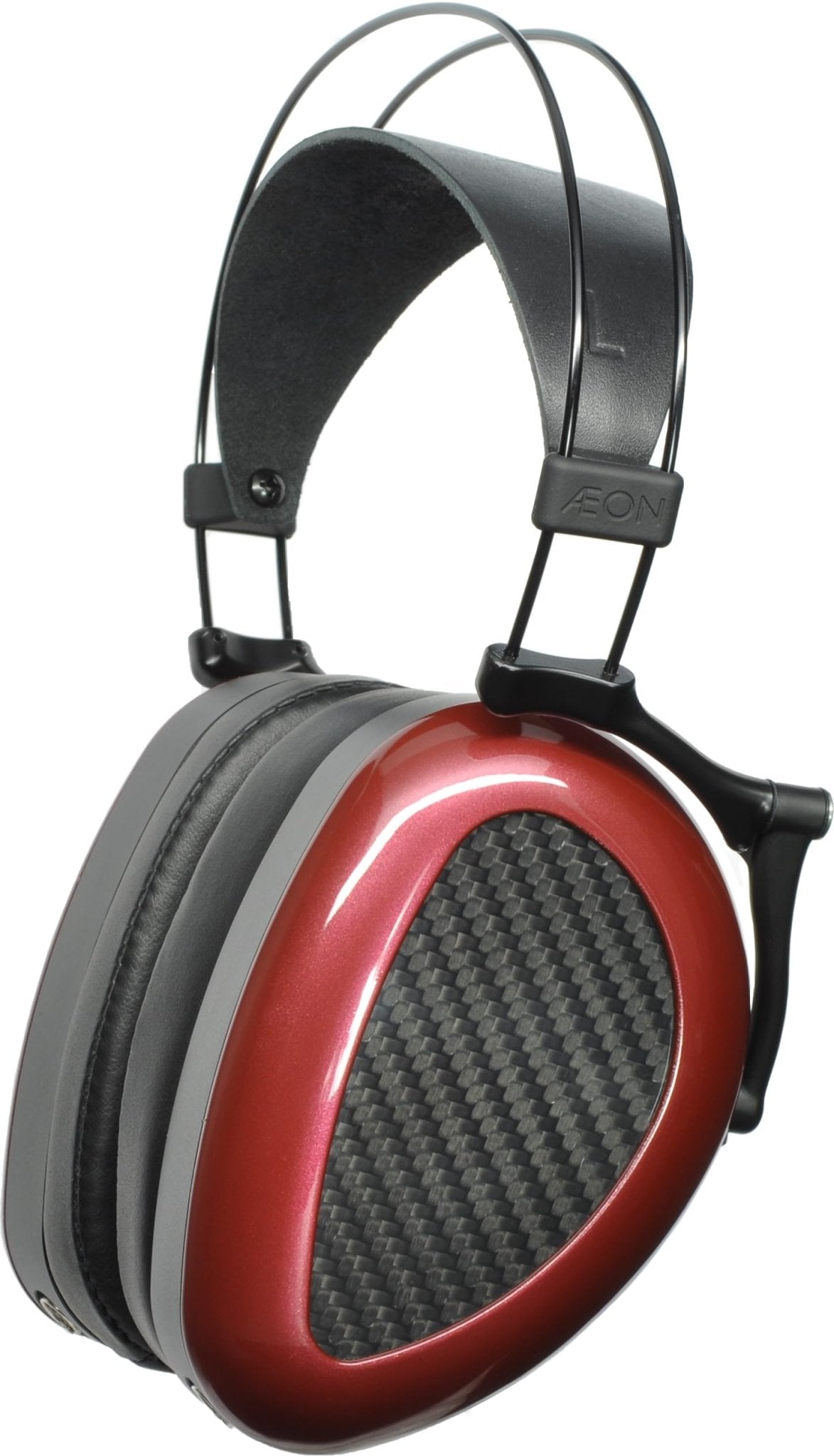 Dan Clark Audio AEON Flow 2 Closed Back Portable Audiophile Headphones with 2m Dummer 3.5mm/1/4" Cable (Burgundy/Carbon) - electronicsexpo.com - Headphones