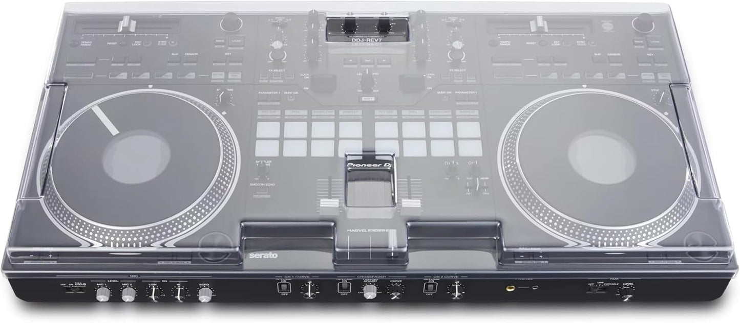 Decksaver Cover Compatible with Pioneer DJ DDJ - REV7 - electronicsexpo.com - Pro Audio Accessories