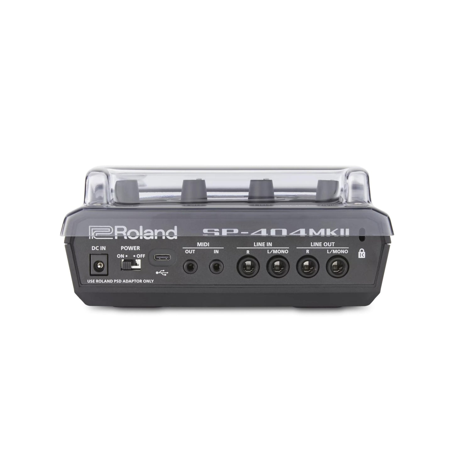 Decksaver DS - PC - SP404MK2 Polycarbonate Cover Compatible with Roland SP - 404MK2 - electronicsexpo.com - Pro Audio Accessories