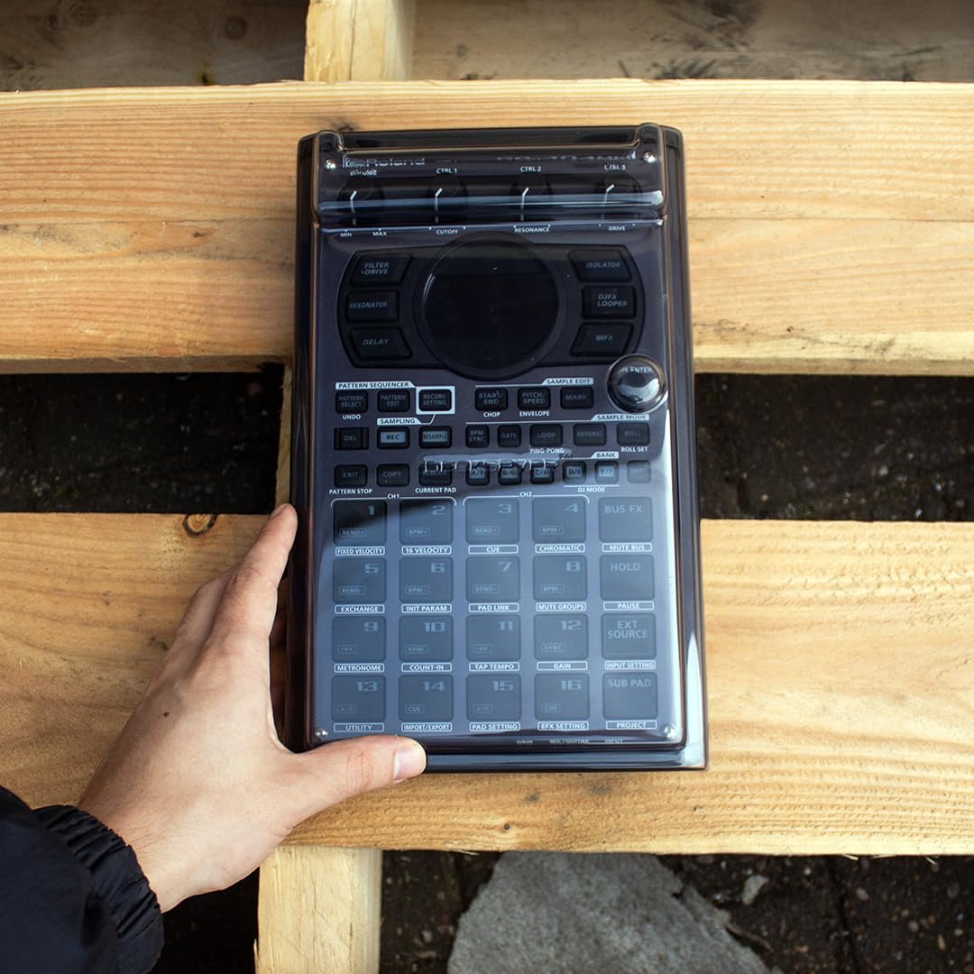 Decksaver DS - PC - SP404MK2 Polycarbonate Cover Compatible with Roland SP - 404MK2 - electronicsexpo.com - Pro Audio Accessories
