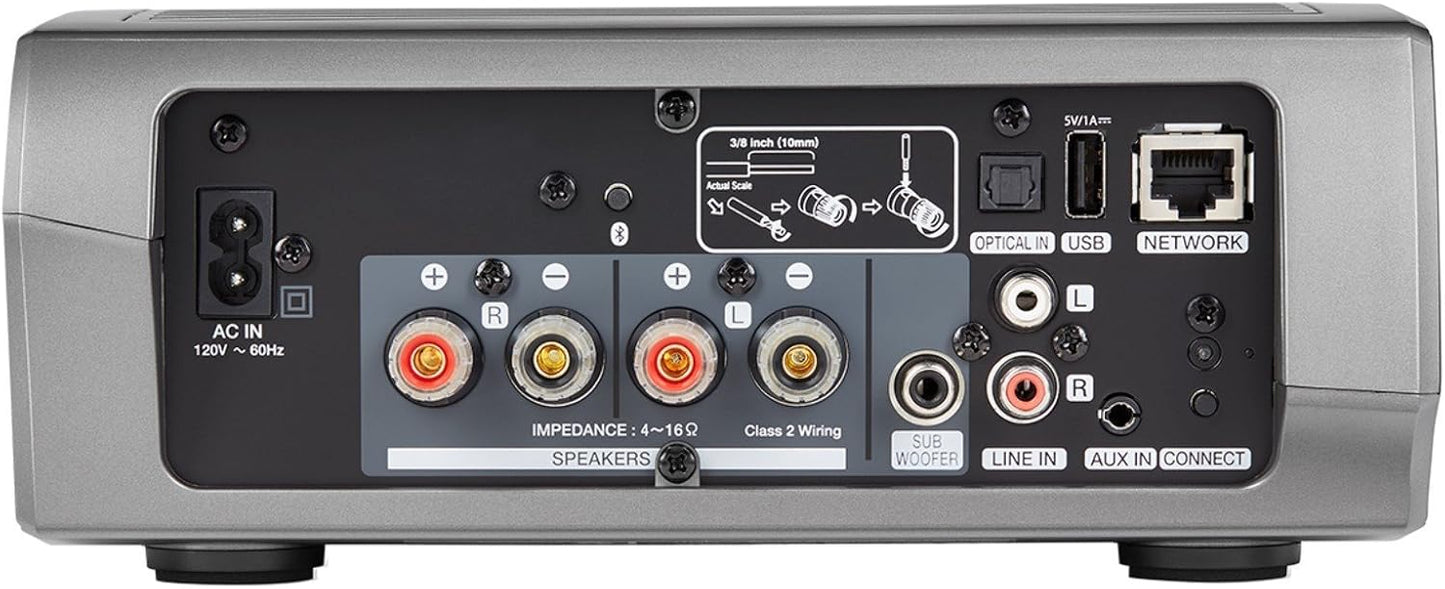 Definitive Technology AW - 650 All - Weather Outdoor Speakers (Black, Pair) with 6.5” Woofer, 1” Tweeter & Passive Bass Radiator + Denon HEOS Hi - Res Wireless Streaming Amplifier for High - Fidelity Sound (Bundle) - electronicsexpo.com - Outdoor Speakers