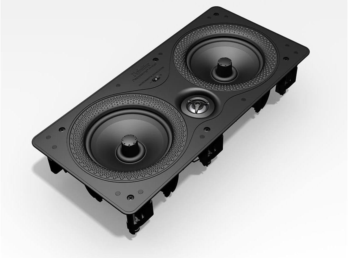 Definitive Technology DI 5.5LCR Disappearing In - Wall Series Dual 5.25" L/C/R Loudspeakers (2 Speaker Bundle) - electronicsexpo.com - In Ceiling In Wall Speakers