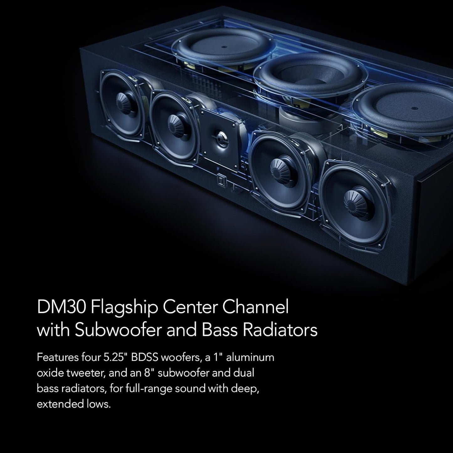 Definitive Technology Dymension 5 - Channel Surround Sound System - Bundle with (2) DM80 Towers, (1) DM30 Center Channel, and (2) DM95 Rear Speakers (Bundle) - electronicsexpo.com - Home Theater Systems & Packages