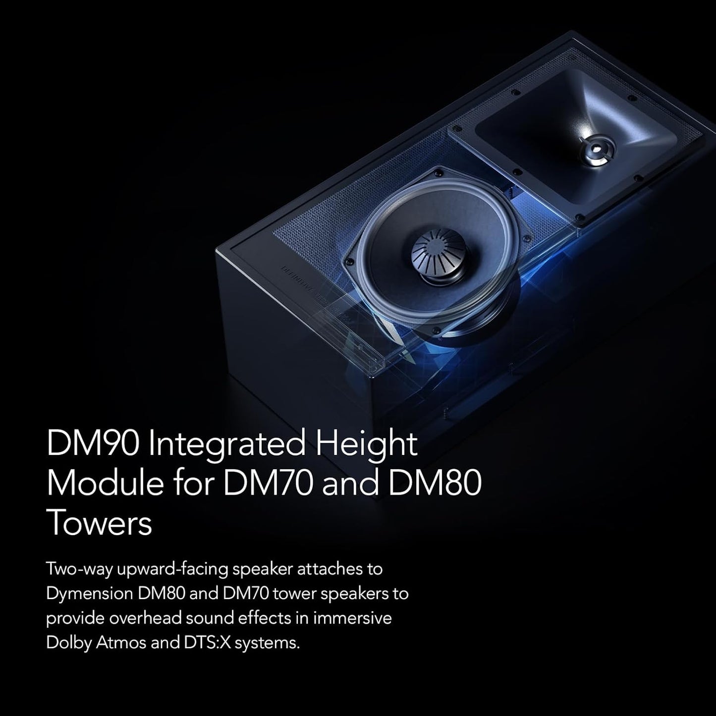 Definitive Technology Dymension Atmos Home Theater System - Bundle with (2) DM70 Towers, (1) DM10 Center Channel, (2) DM95 Rear Speakers and, (2) DM90 Atmos Speakers (Bundle) - electronicsexpo.com - Home Theater Systems & Packages