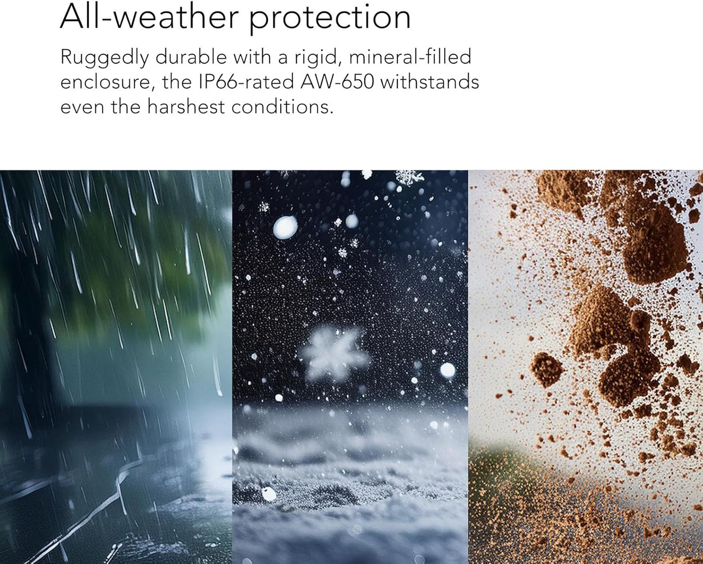 Definitive Technology Dymension AW - 650 All - Weather Outdoor Speaker Bundle (White, Pair) – 6.5" Two - Way Surface Mount Speakers, IP66 Weatherproof (4 Speaker Bundle) - electronicsexpo.com - Outdoor Speakers