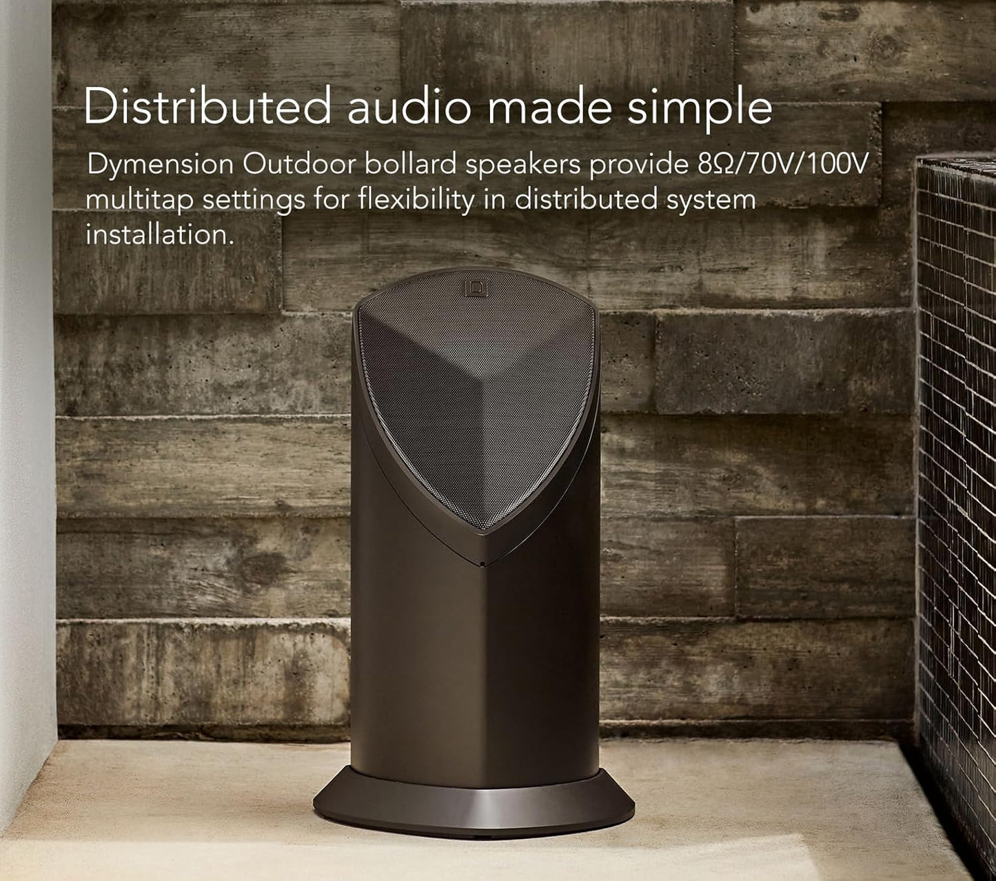 Definitive Technology Dymension BL - 650 Passive 6.5" 2 - Way All - Weather Outdoor Bollard Speaker (Each) - electronicsexpo.com - Outdoor Speakers