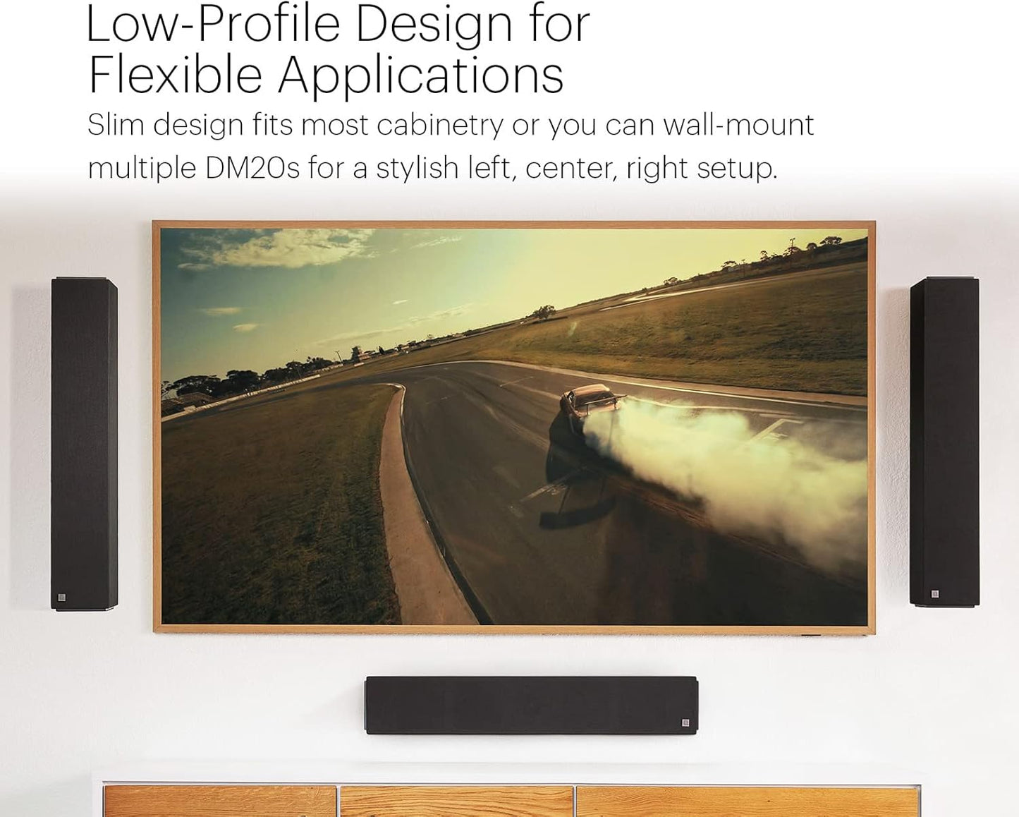 Definitive Technology Dymension DM20 Slim Center Channel Speaker - electronicsexpo.com - Center Channel Speaker