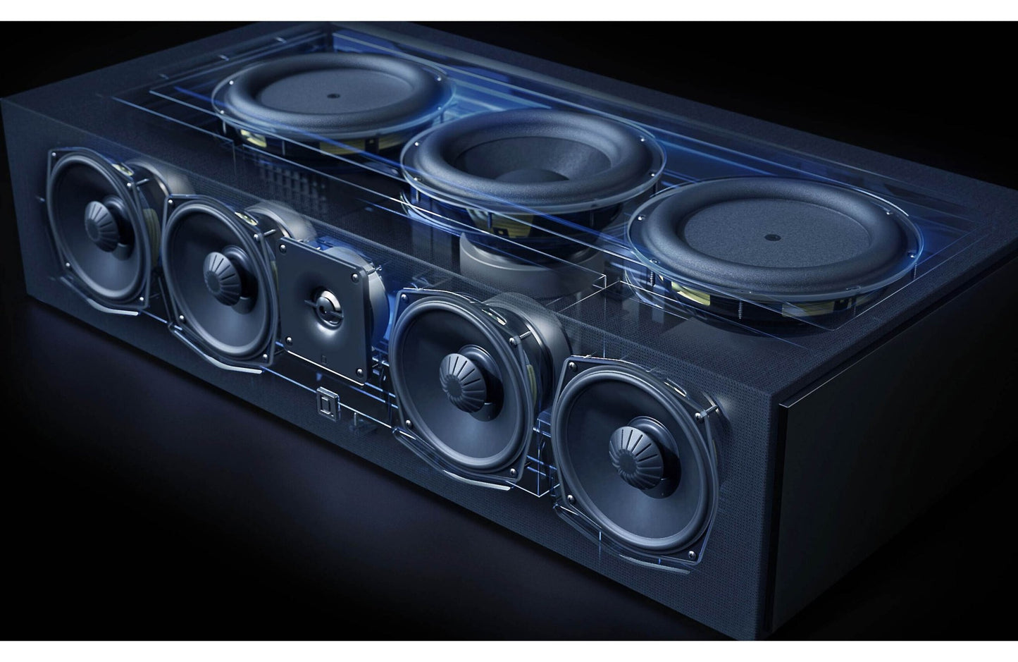 Definitive Technology Dymension DM30 Center Channel Speaker with Built - In 8" Powered Subwoofer - electronicsexpo.com - Center Channel Speaker