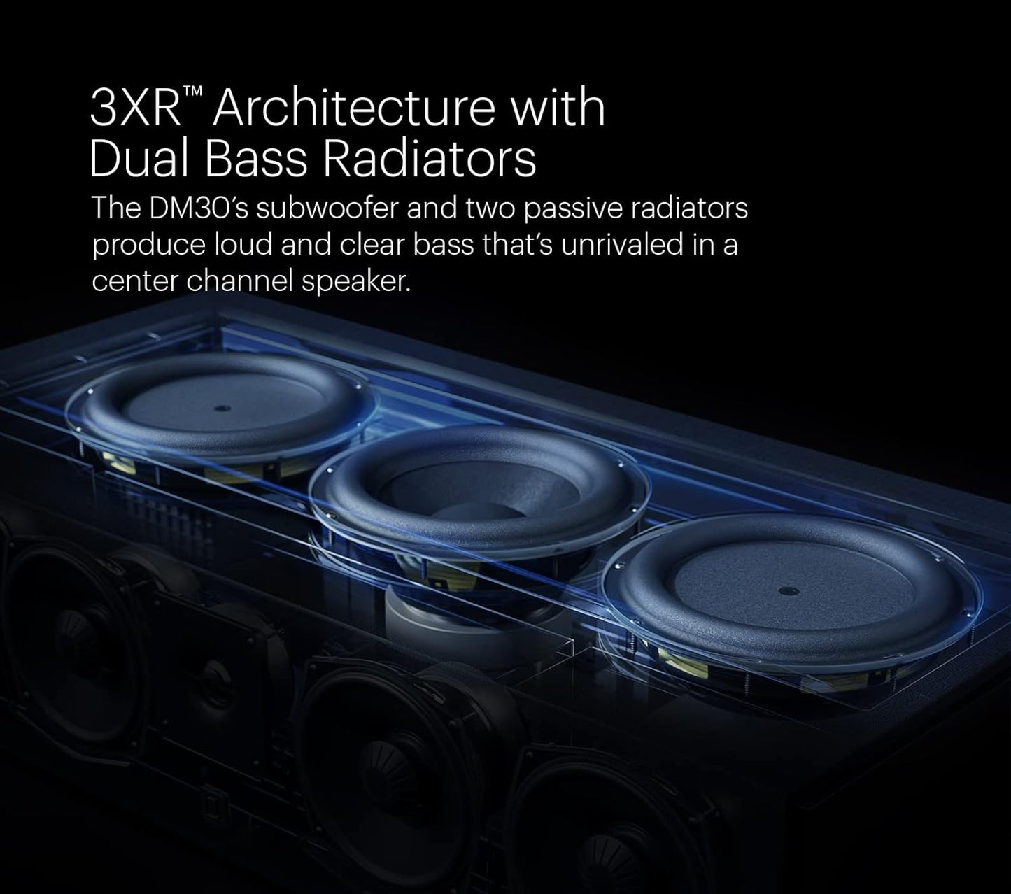 Definitive Technology Dymension DM30 Center Channel Speaker with Built - In 8" Powered Subwoofer (Open Box) - electronicsexpo.com - Center Channel Speaker
