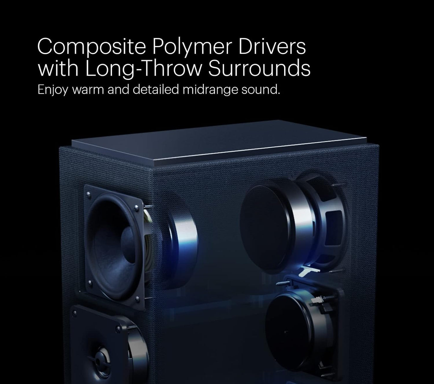 Definitive Technology Dymension DM40 Bipolar Floor - Standing Speaker (Certified Refurbished) - electronicsexpo.com - Floor Standing Speakers