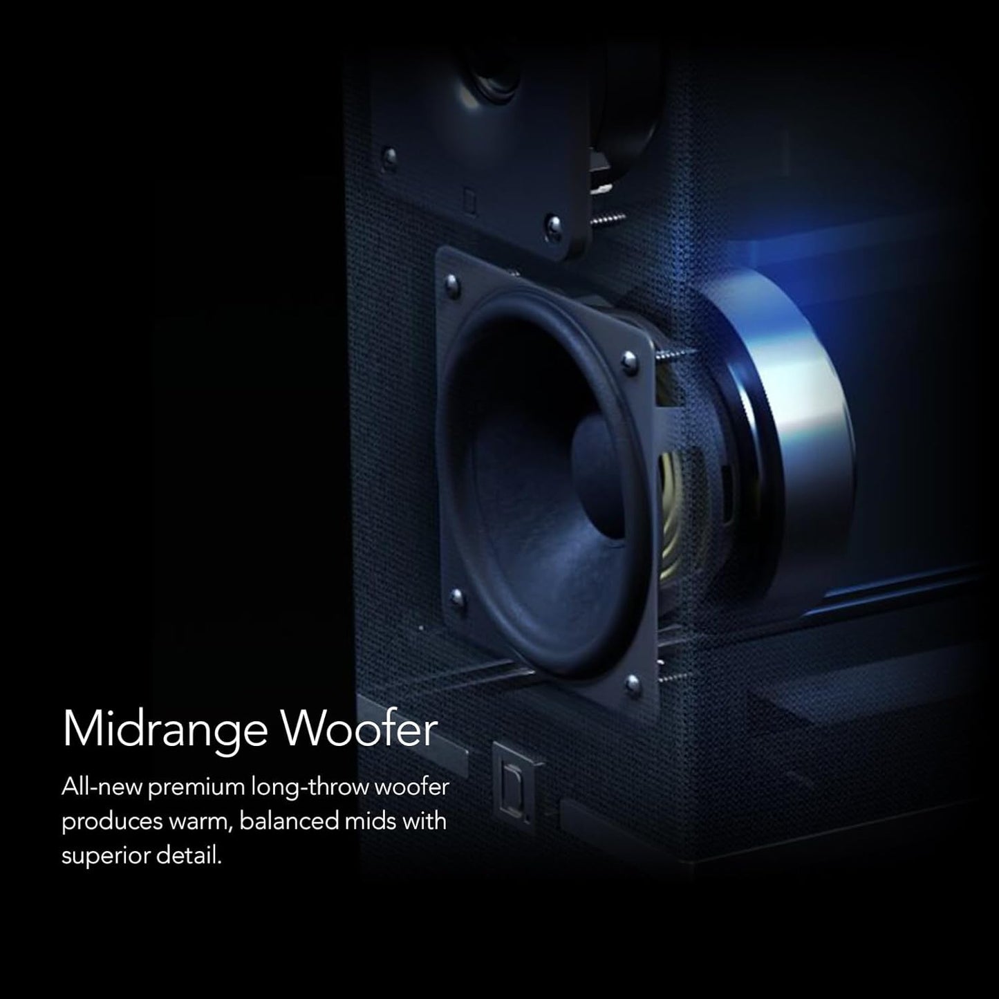 Definitive Technology Dymension DM40 Slim Tower Speakers, Adjustable Bipolar Arrays, (4) 4.5" Midrange Woofers, & Tweeter (Bundle) - electronicsexpo.com - Floor Standing Speakers