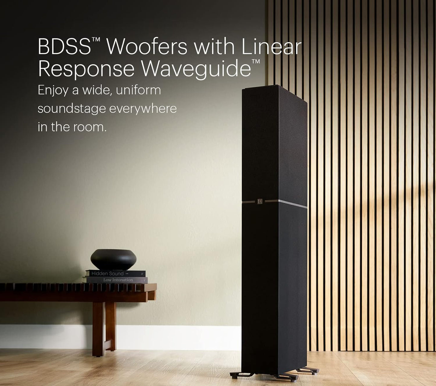 Definitive Technology Dymension DM60 Bipolar Floor - Standing Speaker with Built - in 8" Powered Subwoofer (Certified Refurbished) - electronicsexpo.com - Floor Standing Speakers