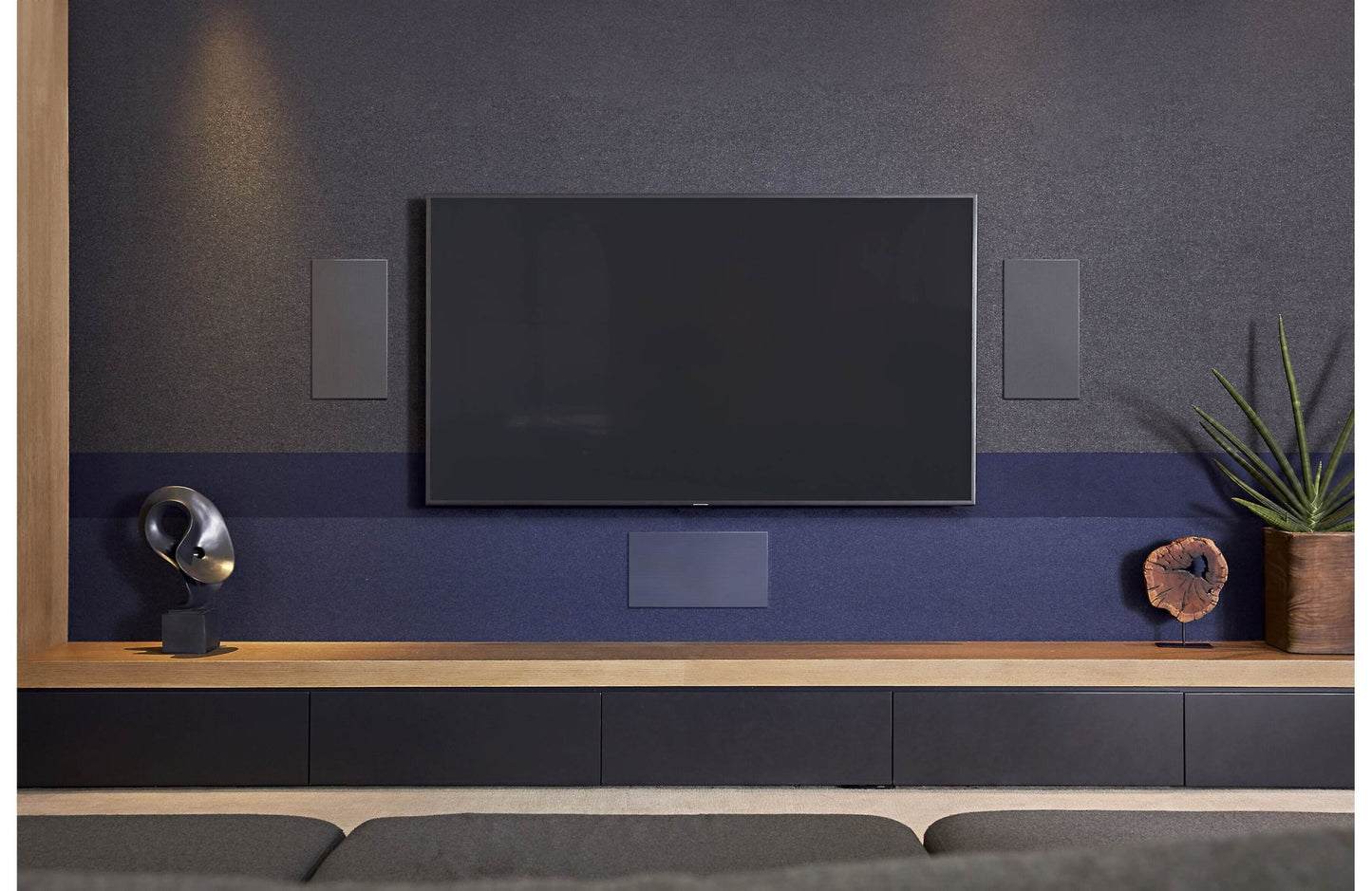 Definitive Technology LCR - 650 MAX In - Wall Multi - Purpose Home Theater Speaker (Each) - electronicsexpo.com - In Ceiling In Wall Speakers