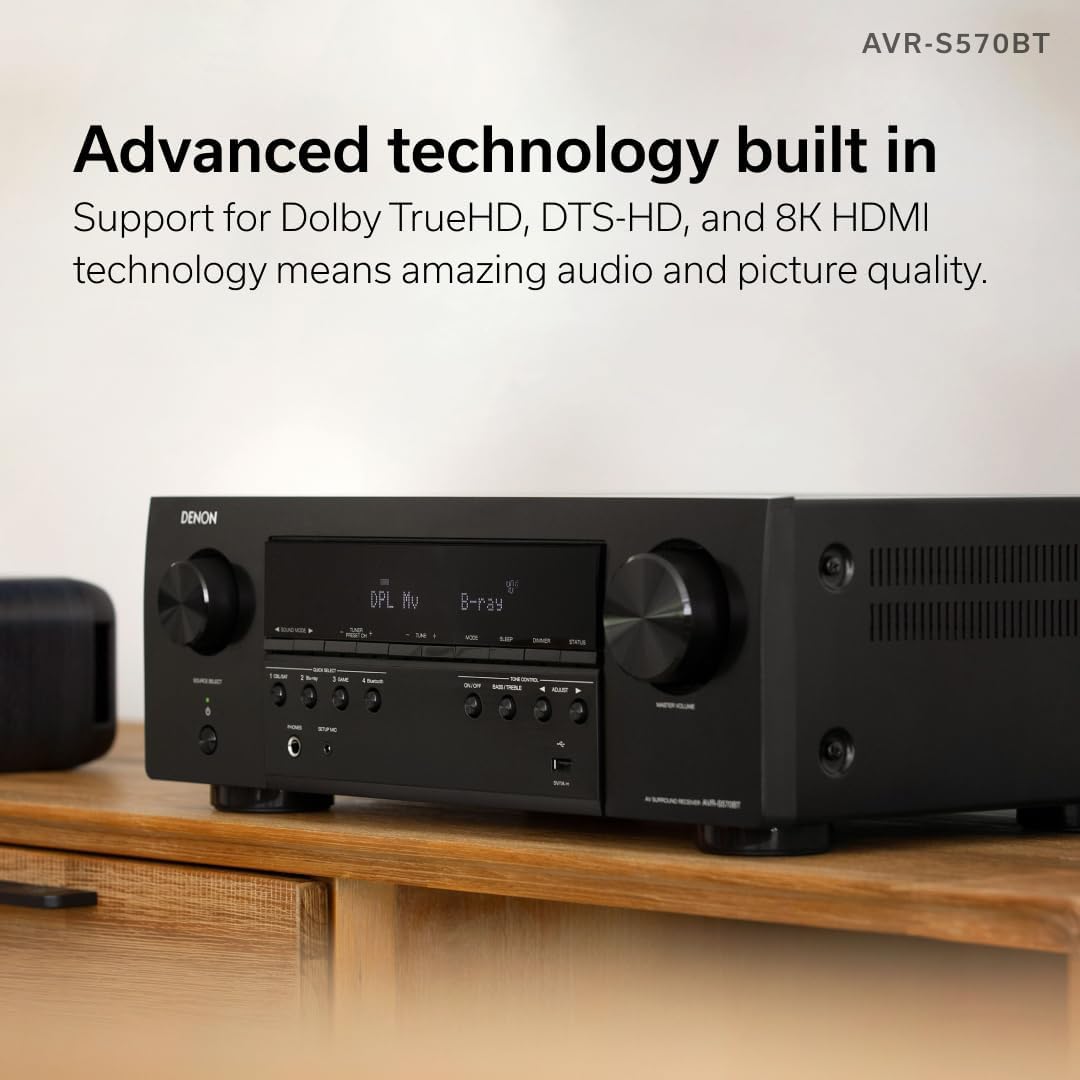 Definitive Technology ProCinema 6D 5.1 Channel Home Theater System with Denon AVR - S570BT AV Receiver Bundle - electronicsexpo.com - Home Theater Systems & Packages