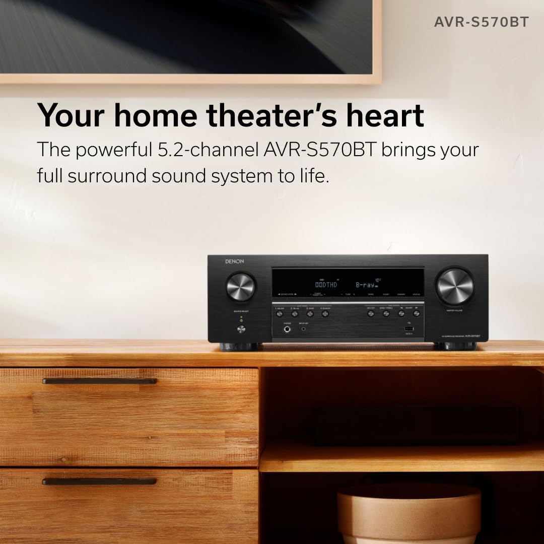 Definitive Technology ProCinema 6D 5.1 Channel Home Theater System with Denon AVR - S570BT AV Receiver Bundle - electronicsexpo.com - Home Theater Systems & Packages