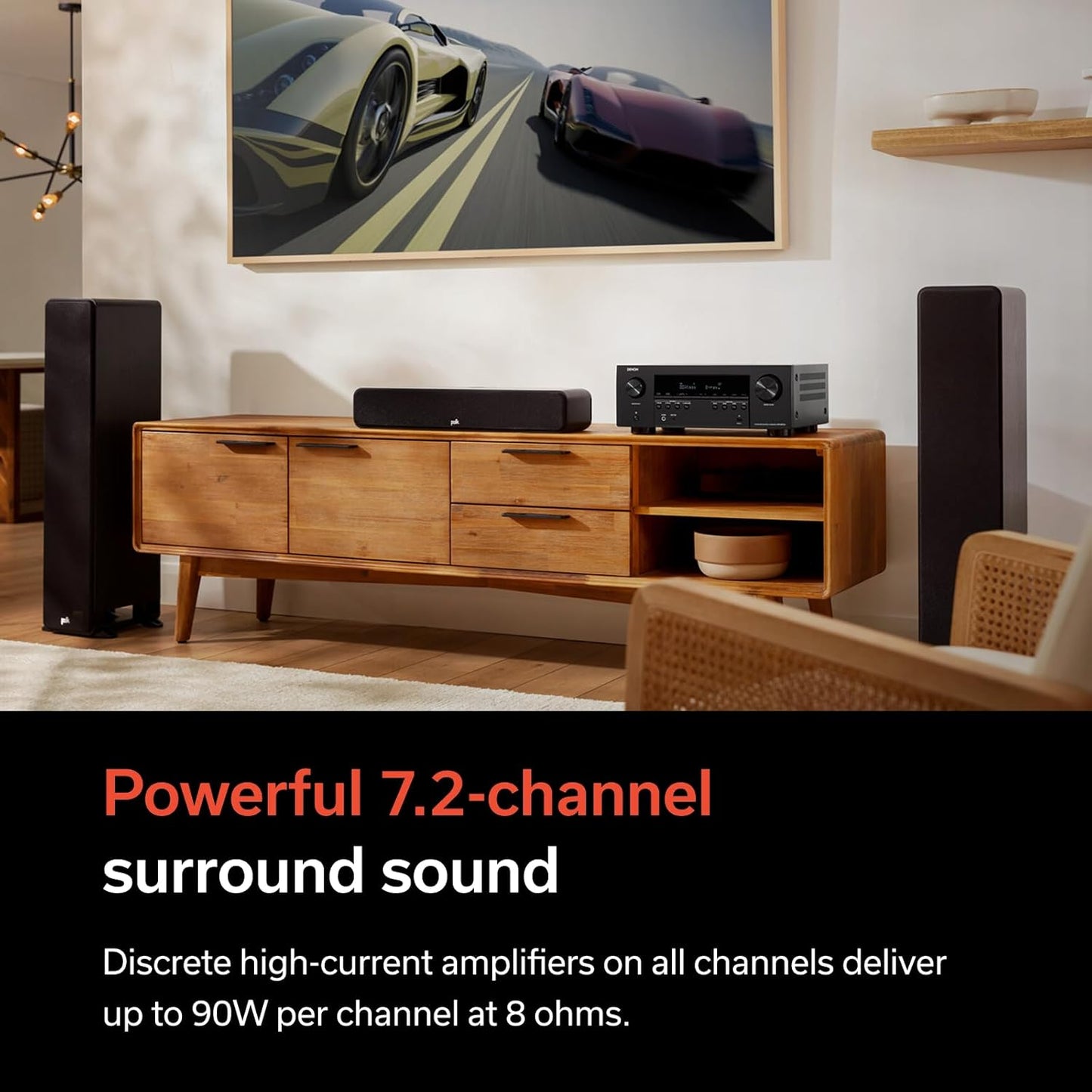Definitive Technology ProCinema 6D 5.1 Channel Home Theater System with Denon AVR - S970H 8K Ultra HD 7.2 Channel AV Receiver (Bundle) - electronicsexpo.com - Home Theater Systems & Packages