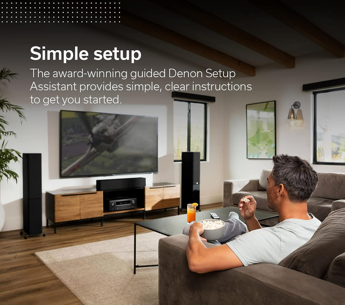 Definitive Technology ProCinema 6D 5.1 Channel Home Theater System with Denon AVR - X2800H 7.2 Ch Receiver (Bundle) - electronicsexpo.com - Home Theater Systems & Packages