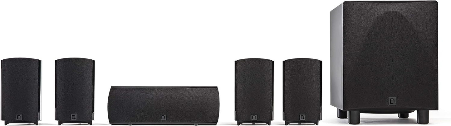 Definitive Technology ProCinema 6D Compact 5.1 Channel Home Theater Speaker System (Certified Refurbished) - electronicsexpo.com - Home Theater Systems & Packages