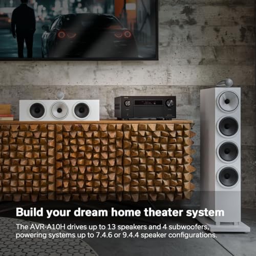 Denon AVR - A10H 13.4 - Channel Home Theater Receiver with Dolby Atmos, Bluetooth, and Apple AirPlay 2 - electronicsexpo.com - Home Theater Receivers