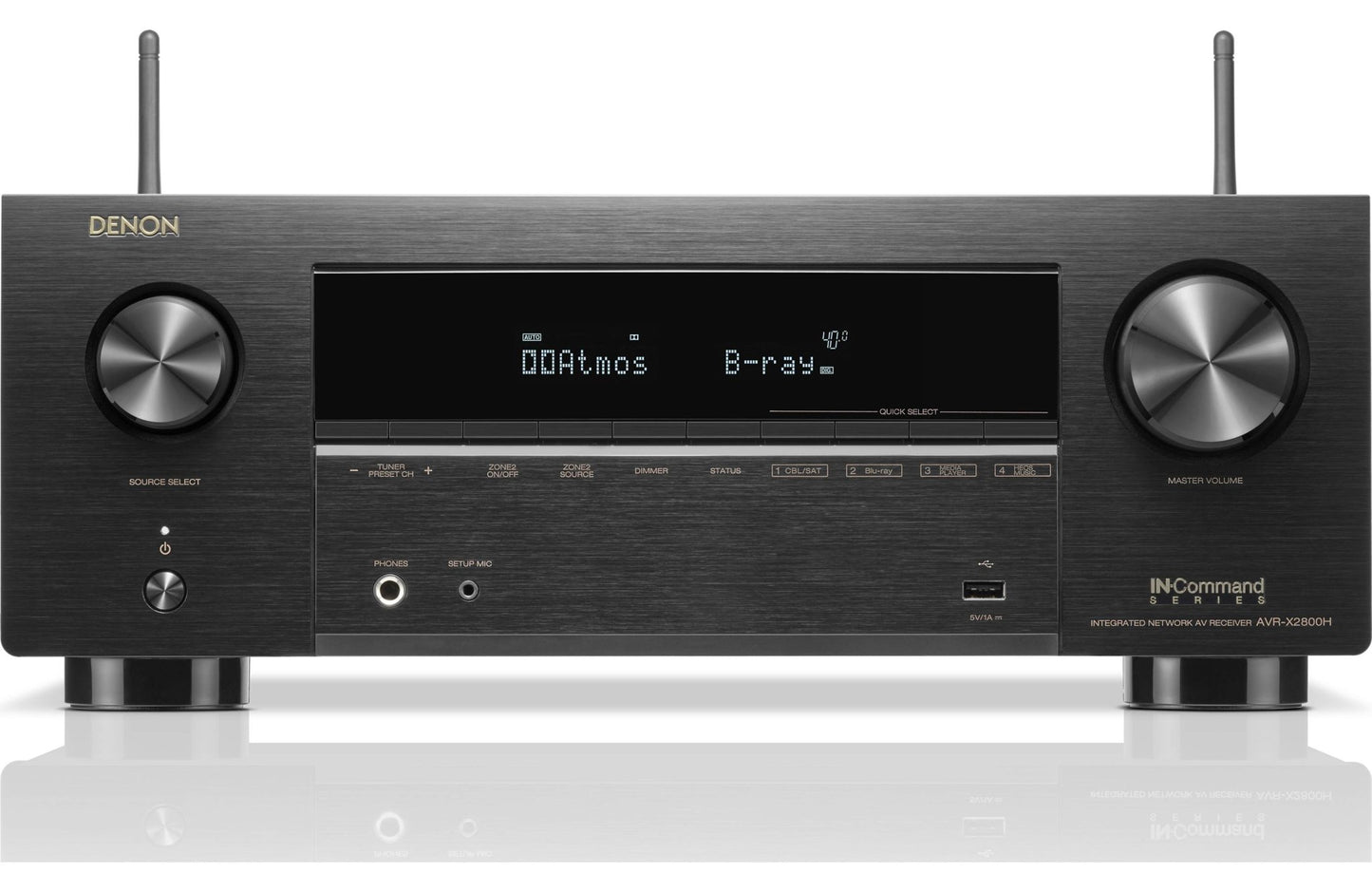 Denon AVR - X2800H 7.2 Channel Home Theater Receiver (Open Box) - electronicsexpo.com - Home Theater Receivers