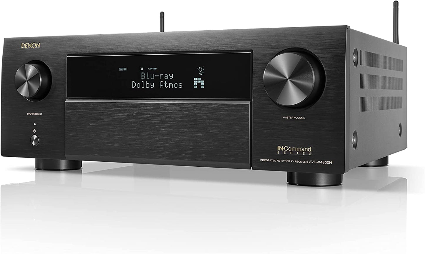 Denon AVR - X4800H 9.4 - Channel Home Theater Receiver (Certified Refurbished) - electronicsexpo.com - Home Theater Receivers