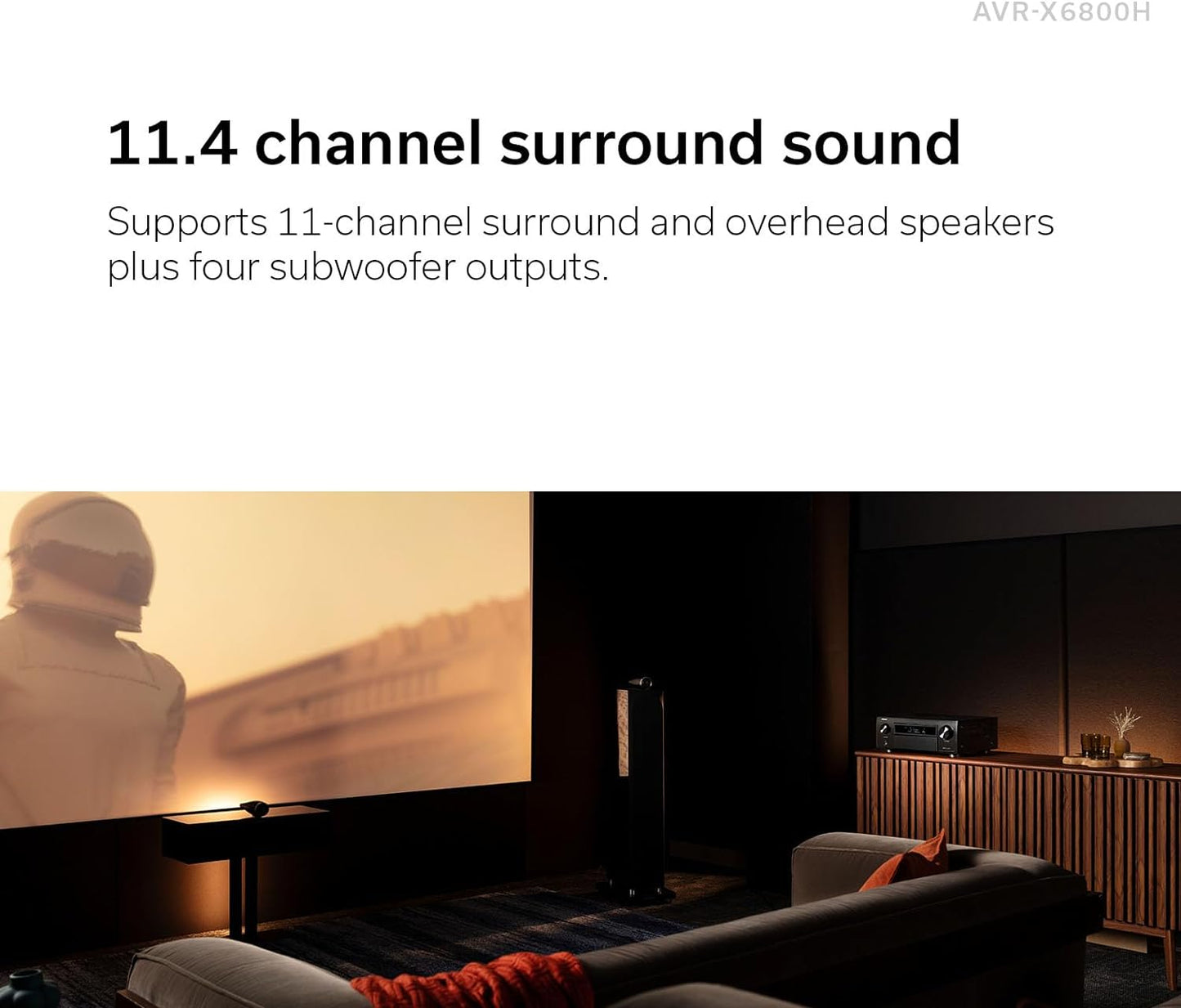 Denon AVR - X6800H 11.4 Channel 8K Home Theater Receiver (Certified Refurbished) - electronicsexpo.com - Home Theater Receivers