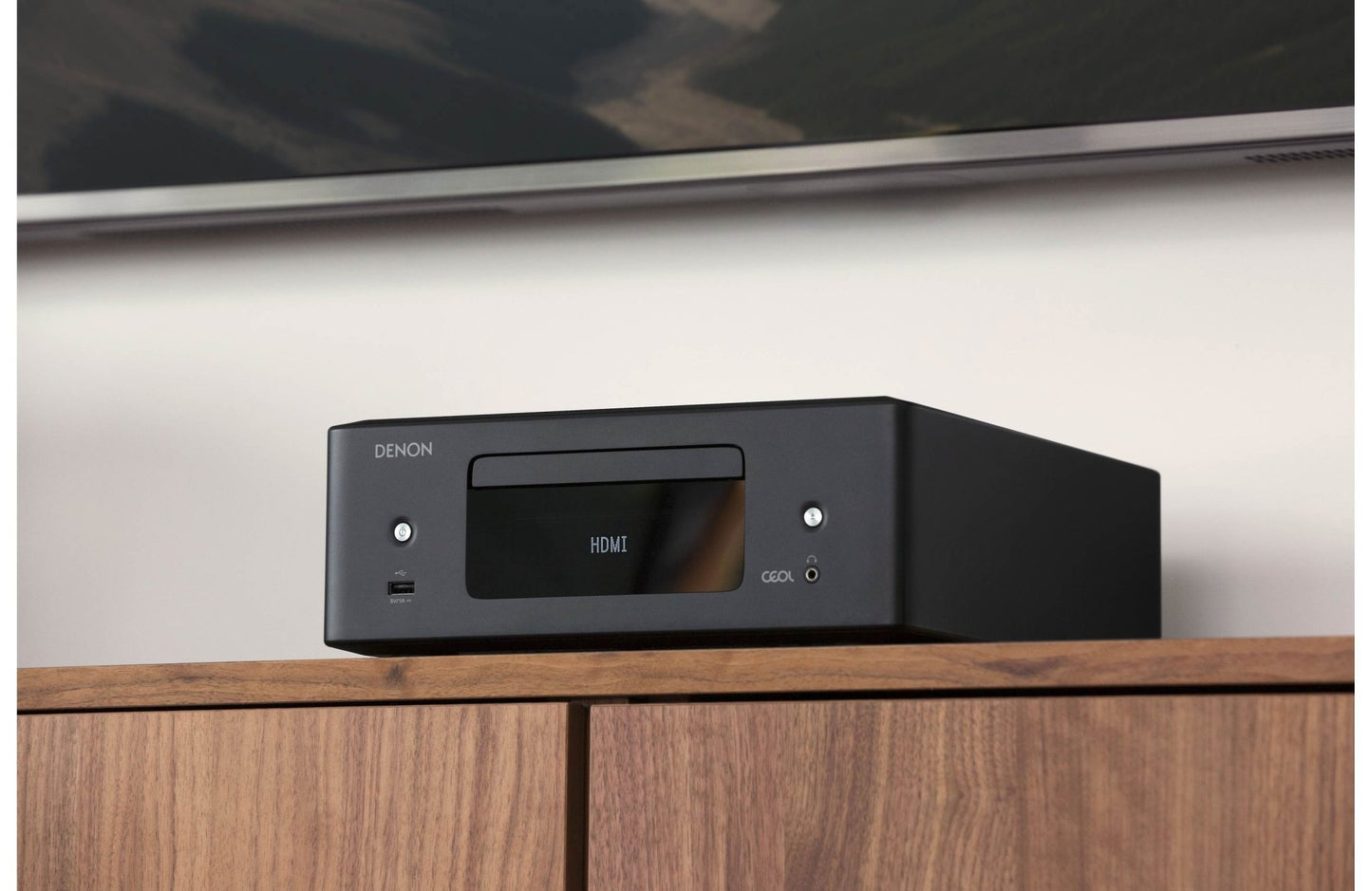 Denon CEOL RCD - N12 Compact Stereo Receiver with Built - In CD Player, Tuner, Bluetooth, Apple AirPlay 2, and HEOS Streaming - electronicsexpo.com - CD Players