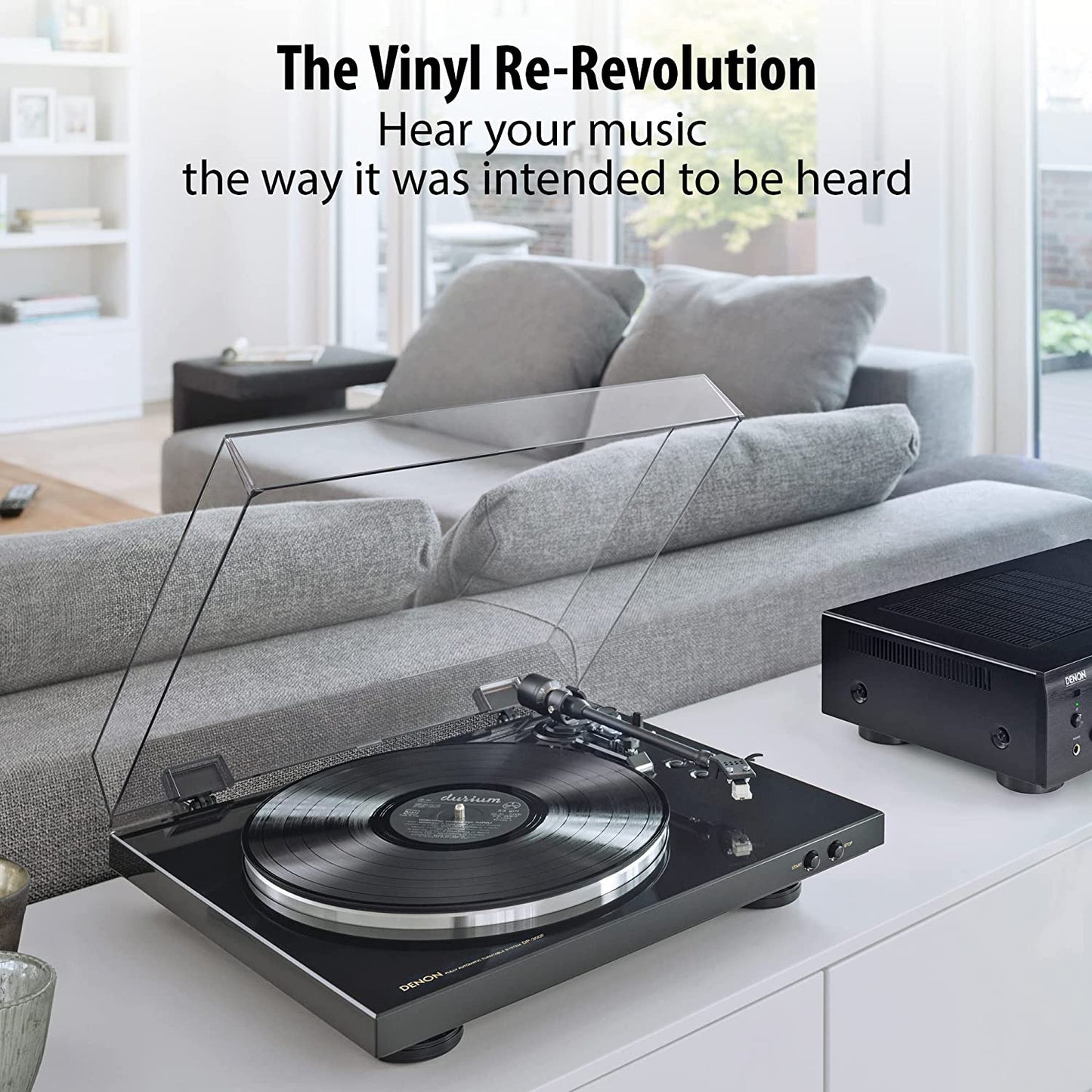 Denon DP - 300F Fully Automatic Stereo Turntable - electronicsexpo.com - Turntables + Cartridges