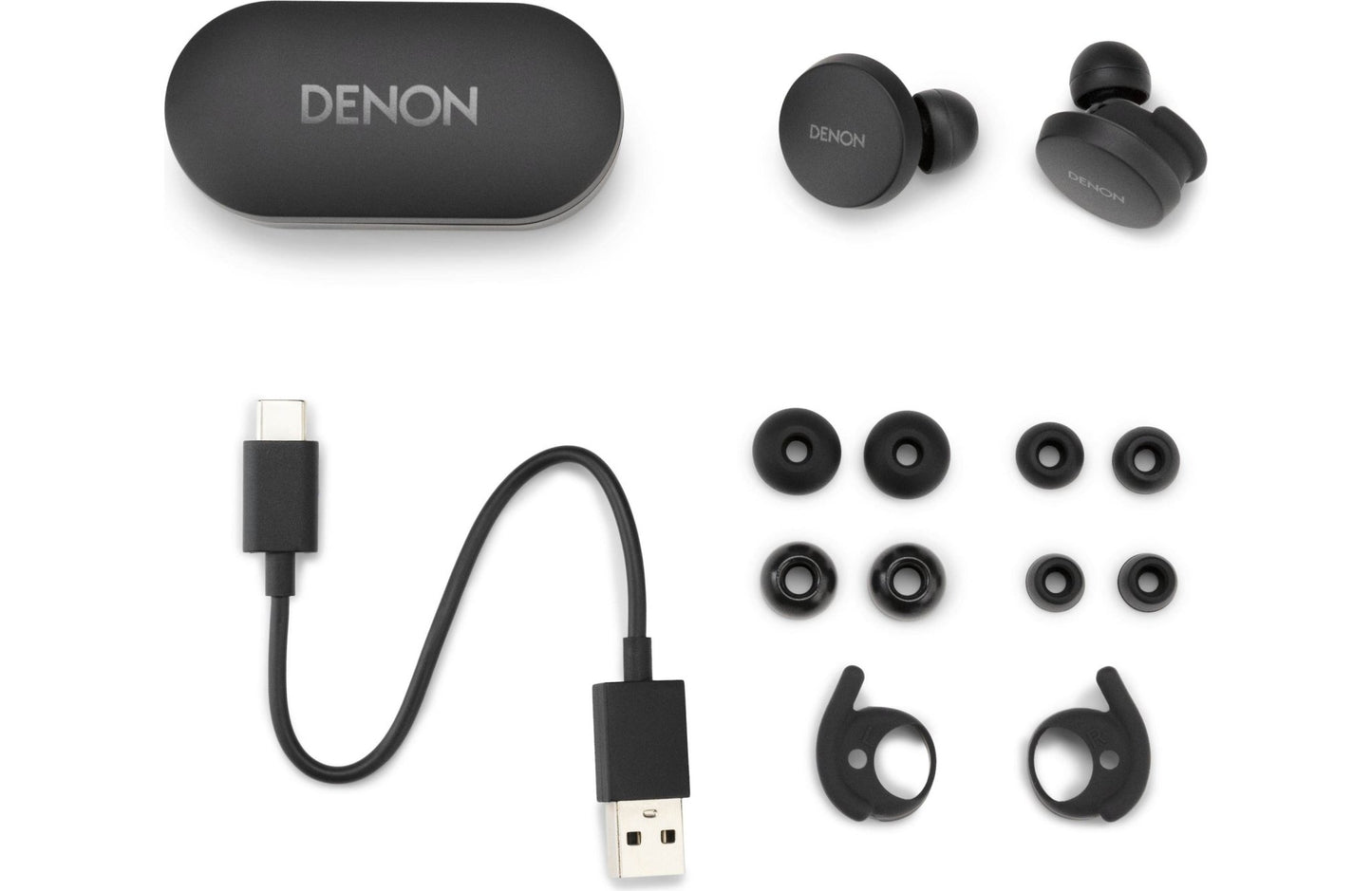 Denon PerL Wireless Noise - Canceling Earbuds with Personalized Sound - electronicsexpo.com - Headphones