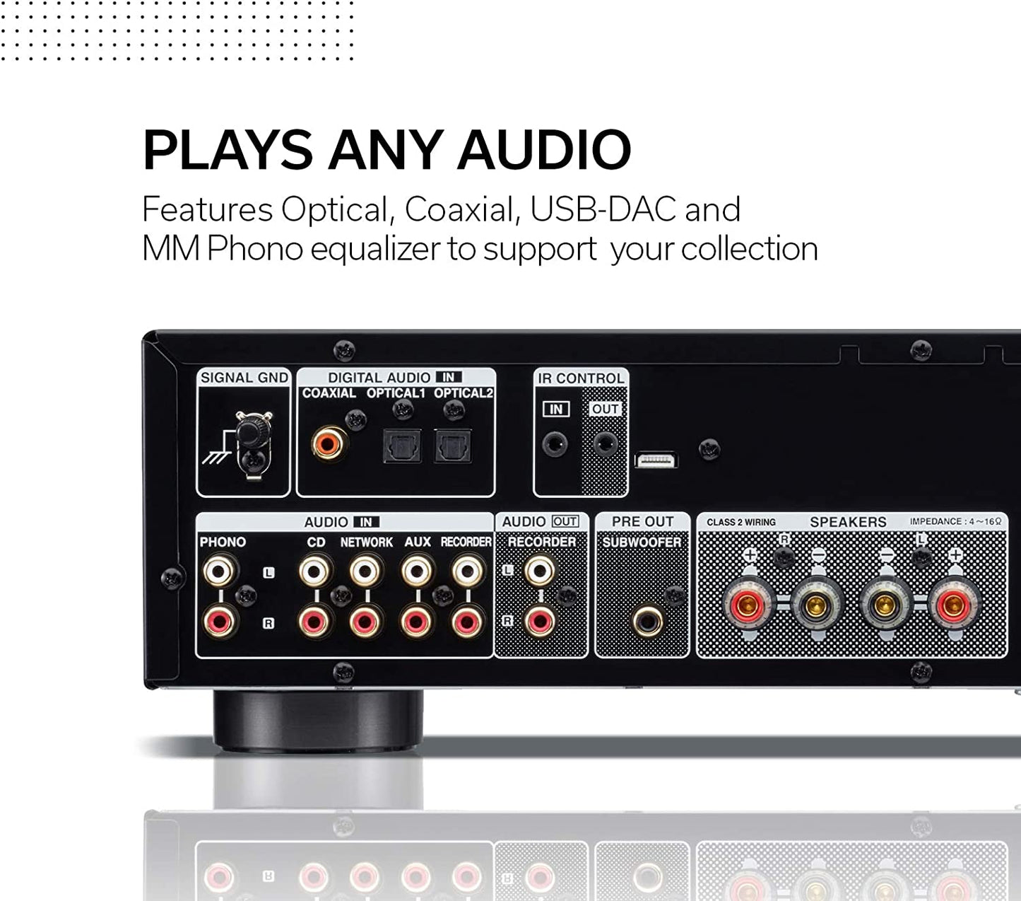 Denon PMA - 600NE Stereo Integrated Amplifier (Open Box) - electronicsexpo.com - Integrated Amplifiers