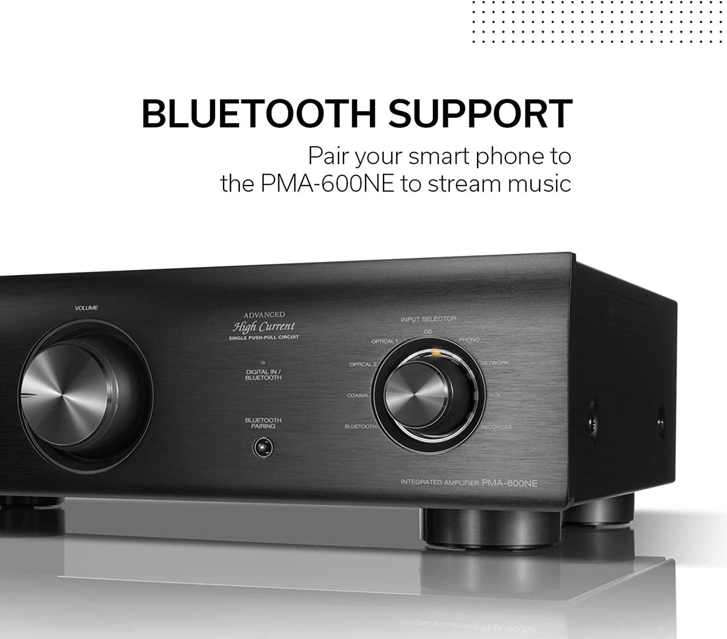 Denon PMA - 600NE Stereo Integrated Amplifier (Open Box) - electronicsexpo.com - Integrated Amplifiers