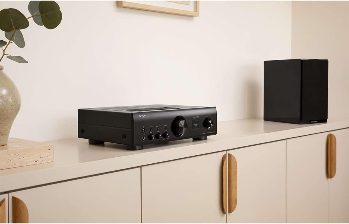 Denon PMA - 900HNE Stereo Integrated Amplifier with Wi - Fi, Bluetooth, Apple AirPlay 2, and HEOS Built - In - electronicsexpo.com - Integrated Amplifiers