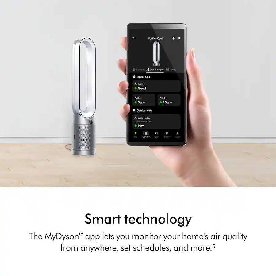 Dyson Purifier Cool PC1 Exclusive White/Silver (Open Box) - electronicsexpo.com-Fans