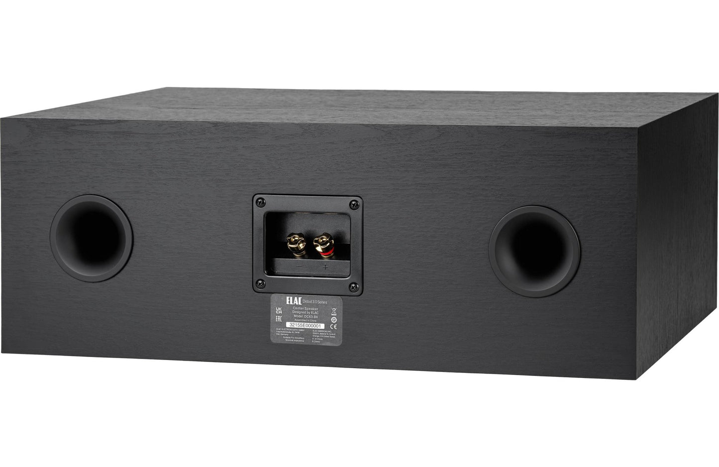Elac Debut 3.0 DC63 - BK Center Channel Speaker - electronicsexpo.com - Center Channel Speaker