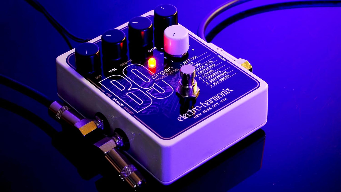 Electro - Harmonix B9 Organ Machine Pedal - electronicsexpo.com - Guitar Pedals & Effects