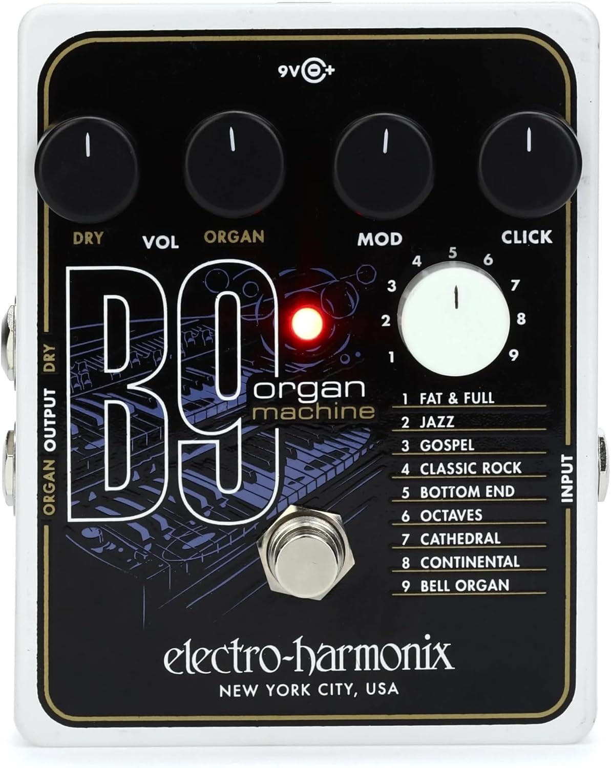Electro - Harmonix B9 Organ Machine Pedal - electronicsexpo.com - Guitar Pedals & Effects