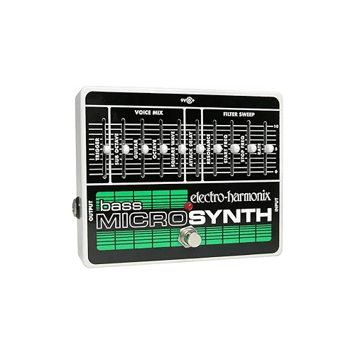 Electro - Harmonix Bass Micro Synthesizer Analog Microsynth Pedal - electronicsexpo.com - Guitar Pedals & Effects
