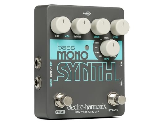 Electro - Harmonix Bass Mono Synth Bass Synthesizer Pedal - electronicsexpo.com - Guitar Pedals & Effects
