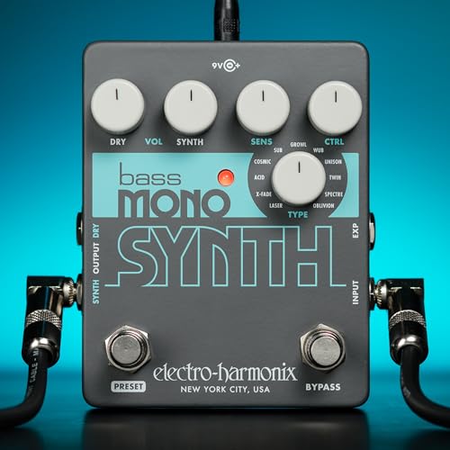 Electro - Harmonix Bass Mono Synth Bass Synthesizer Pedal - electronicsexpo.com - Guitar Pedals & Effects