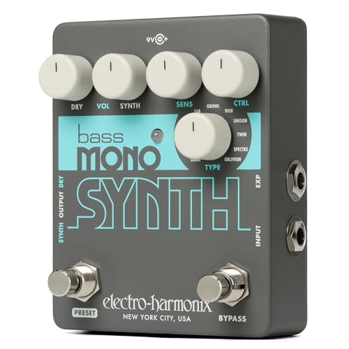 Electro - Harmonix Bass Mono Synth Bass Synthesizer Pedal - electronicsexpo.com - Guitar Pedals & Effects